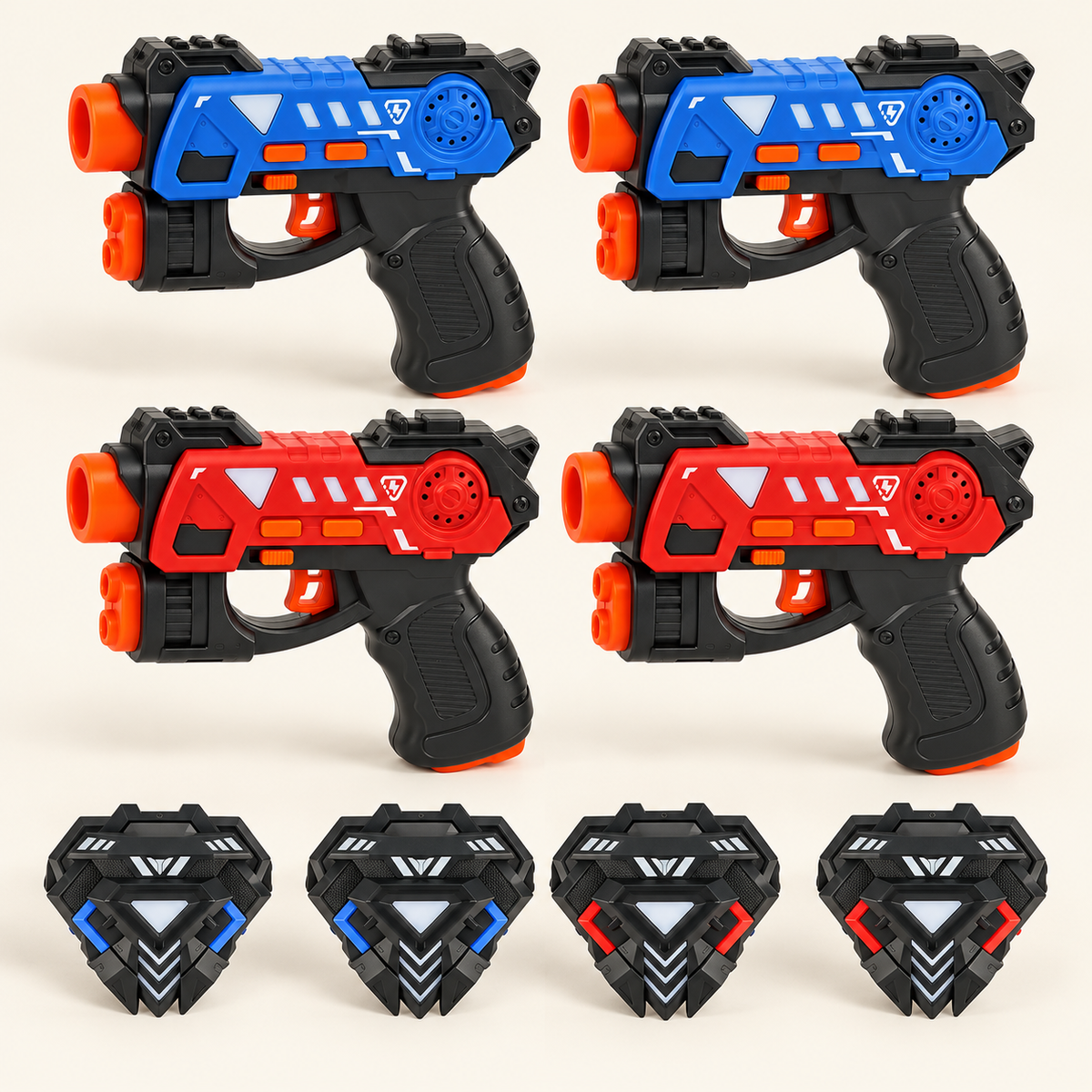 Zestaw Laser Tag dla czterech graczy